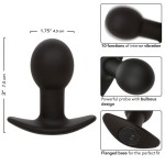 CALEXOTICS - ROCK BOTTOM ANAL PLUG 10 WIBRACJI SILIKON CZARNY